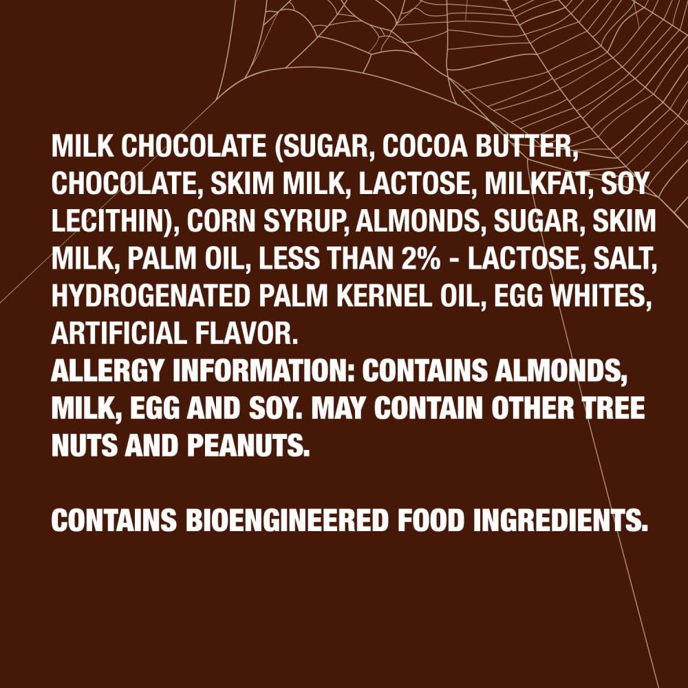 SNICKERS Almond Fun Size Halloween Chocolate Bars Individually Wrapped, 10.23 oz