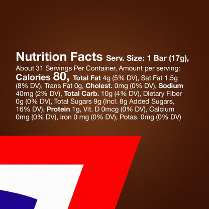 Original Peanut Butter Almond Mini Milk Chocolate Bars Assorted Pack, Party Pack, 18.71 oz Bulk Bag