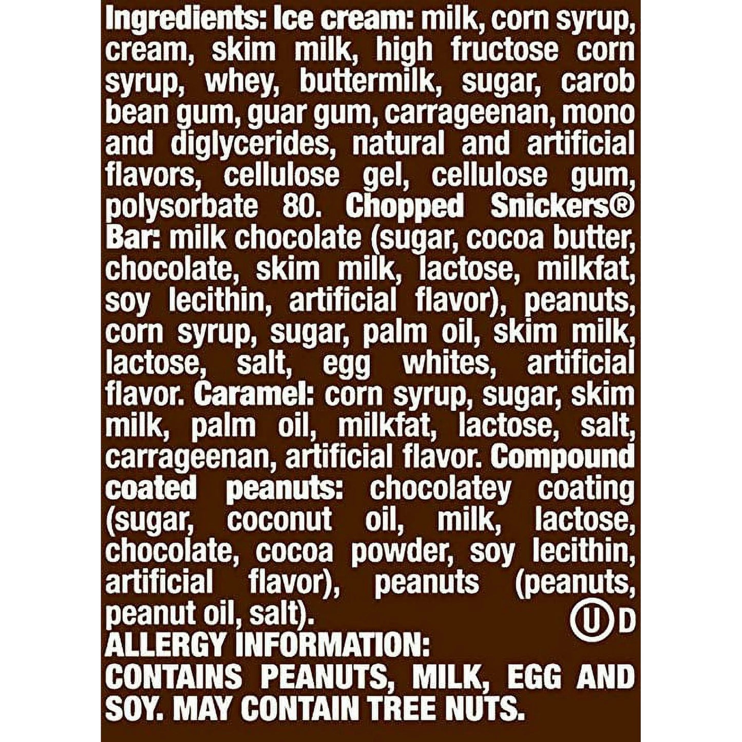 SNICKERS Ice Cream, Pint (4 Count)